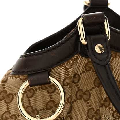 Gucci Monogram Medium Sukey Tote Dark Brown 12 of 13