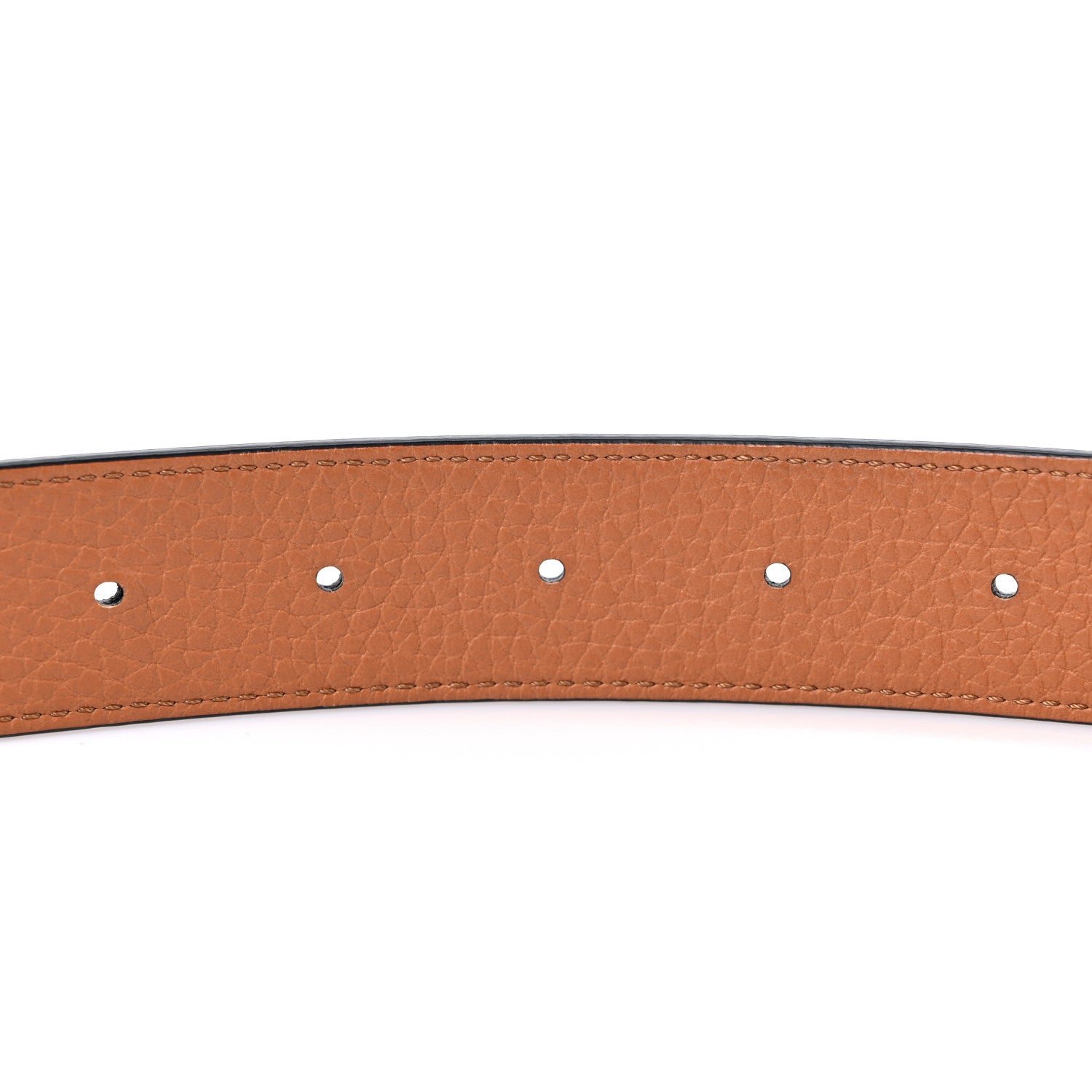 Louis Vuitton Taurillon Calfskin 30mm LV Initiales Reversible Belt 85 34 Black 4 of 4