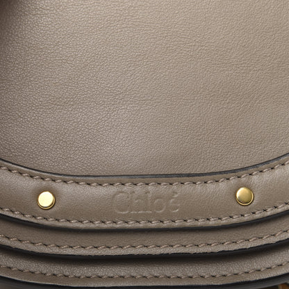 Chloe Calfskin Small Nile Bracelet Minaudiere Bag Motty Grey 11 of 12