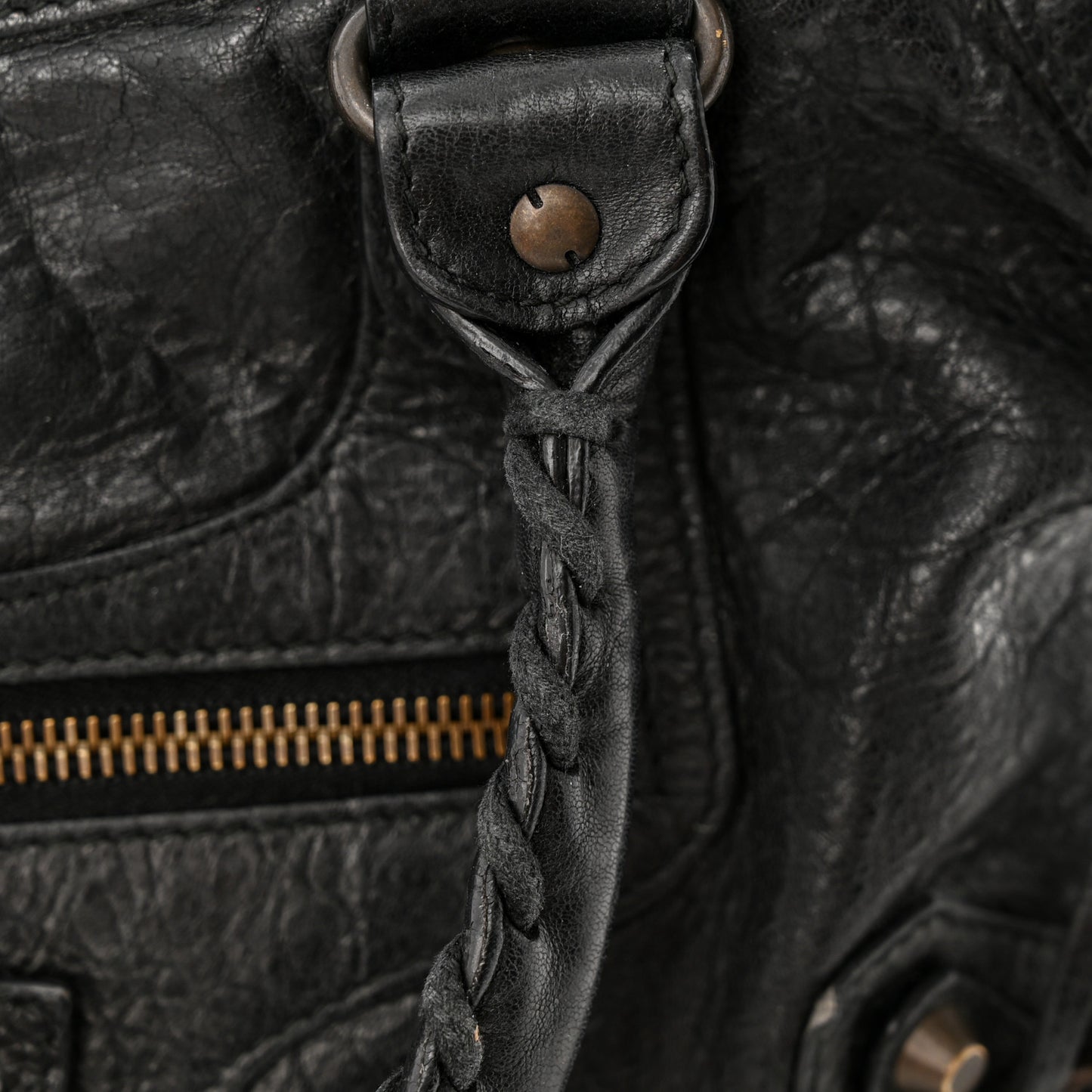 Agneau Classic Hardware Part Time Black