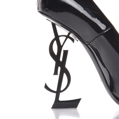Saint Laurent Patent Opyum 100 Pumps 37 Black 6 of 10
