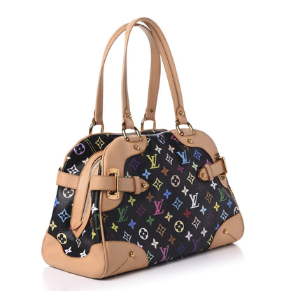 Louis Vuitton Monogram Multicolor Claudia Black 3 of 9