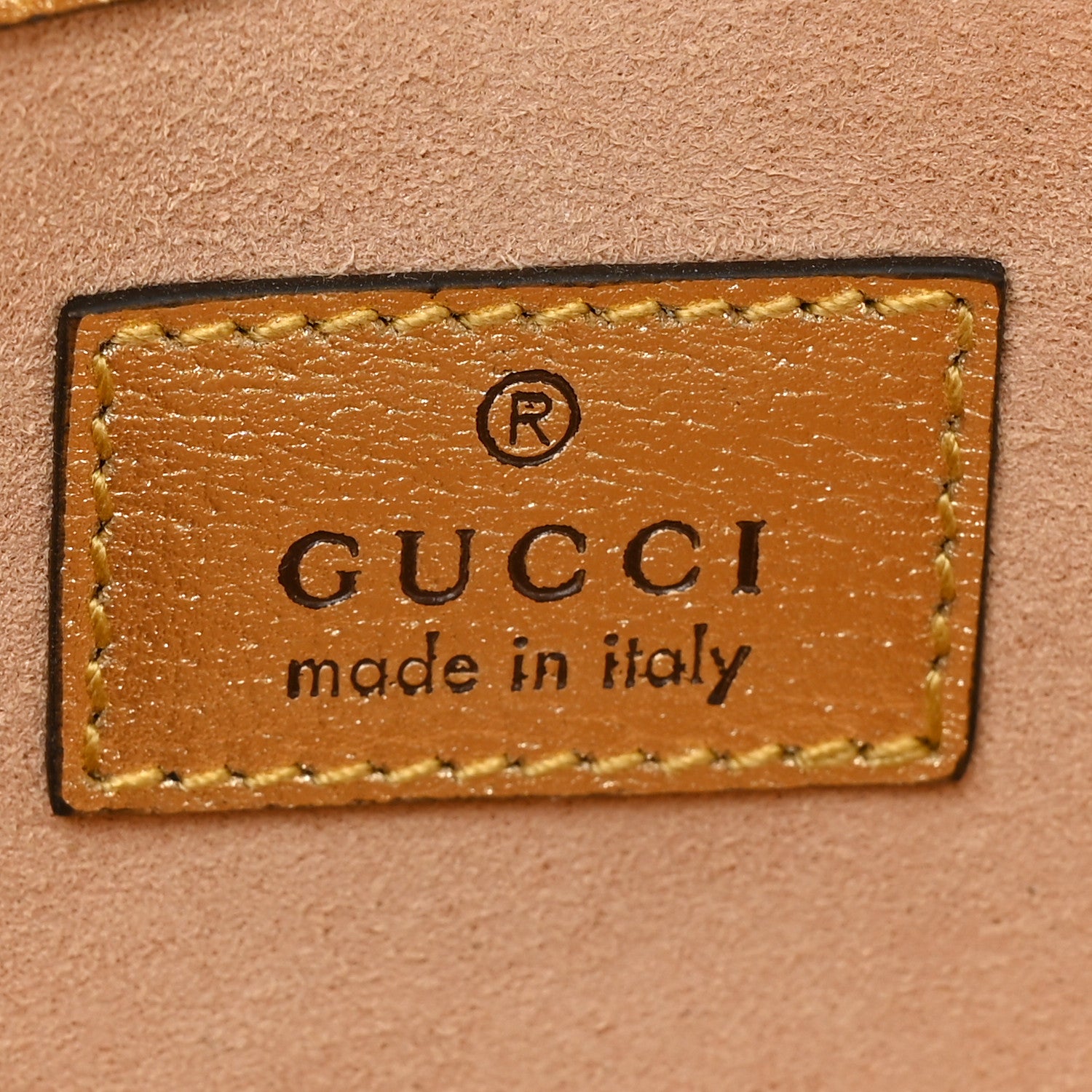 Gucci Metallic Calfskin Super Mini Dionysus Shoulder Bag Gold 6 of 12
