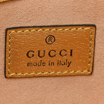 Gucci Metallic Calfskin Super Mini Dionysus Shoulder Bag Gold 6 of 12