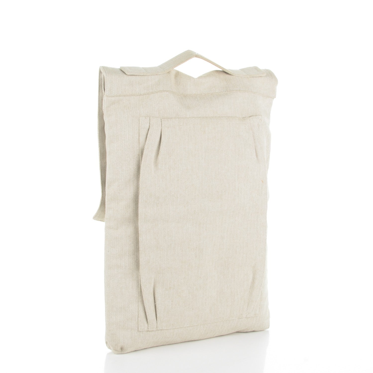 Hermes Natural Barenia Toile Grooming Bag 3 of 8