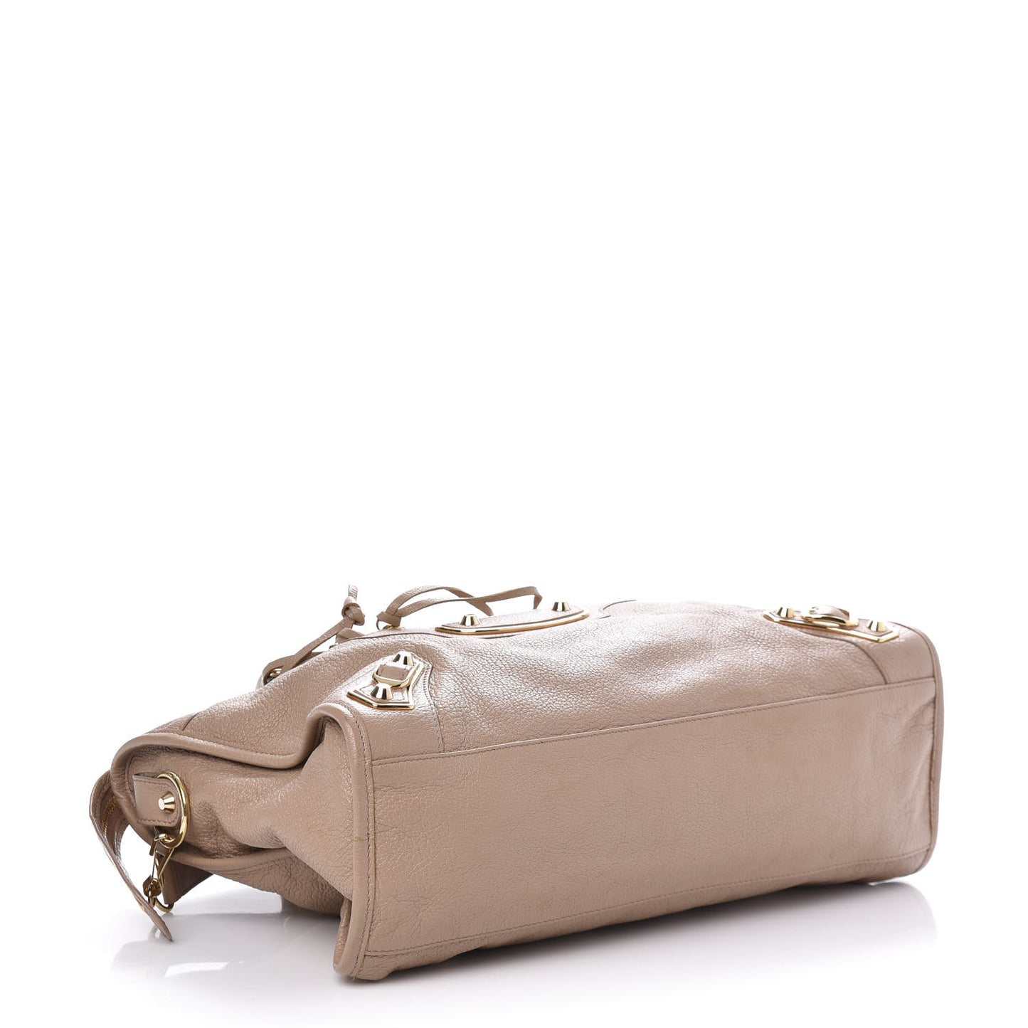 Chevre Gold Metallic Edge Hardware City Rose Des Sables