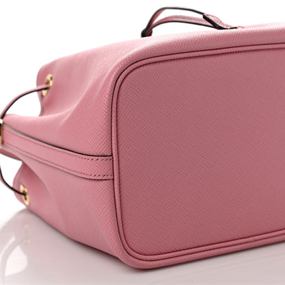 Prada Saffiano Cuir Bucket Bag Petalo 7 of 8
