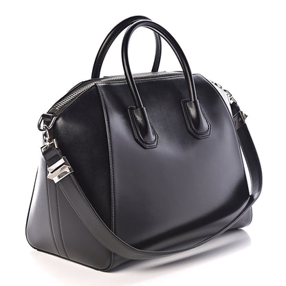 Givenchy Shiny Lord Calfskin Medium Antigona Black 3 of 10