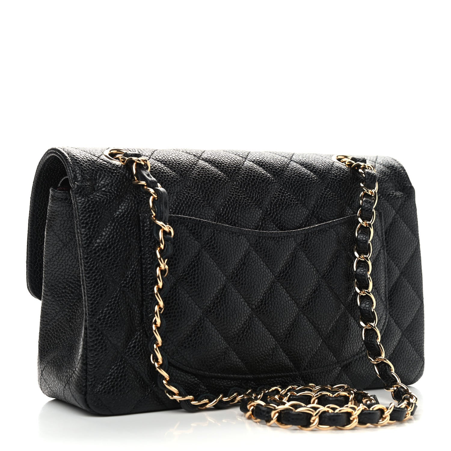Chanel Caviar Quilted Small Double Flap Black 3 of 9