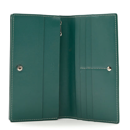 Goyard Goyardine Long Bi-Fold Wallet Green 5 of 6
