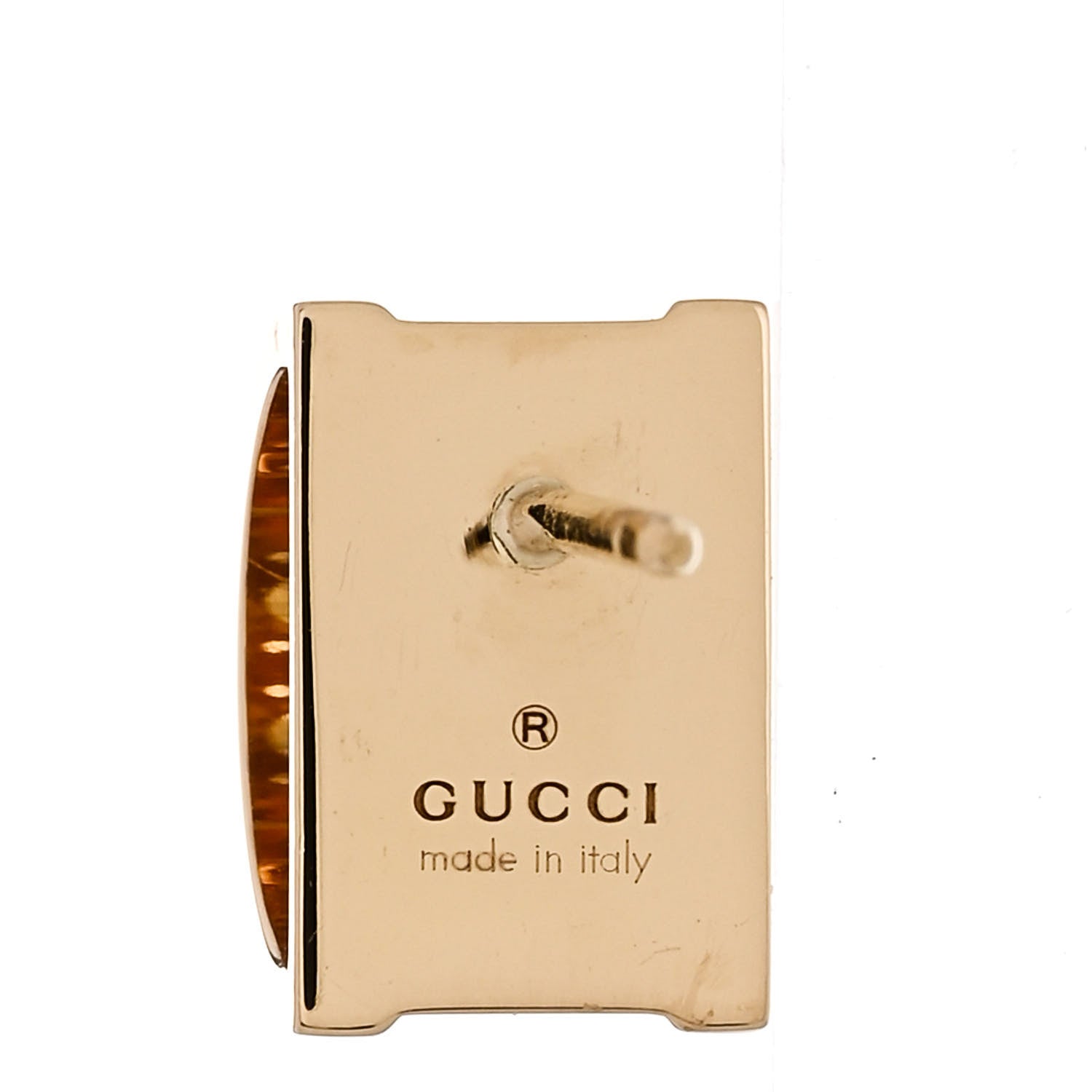 Gucci 18K Yellow Gold Icon Twirl Earrings 4 of 5