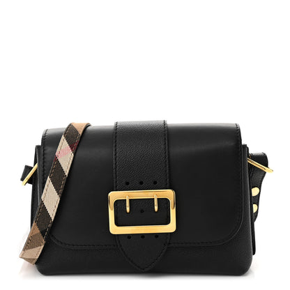 Burberry Soft Grain Calfskin Small Medley Crossbody Black 1 of 10