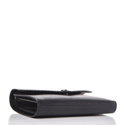Louis Vuitton Epi Victorine Wallet Black 4 of 8