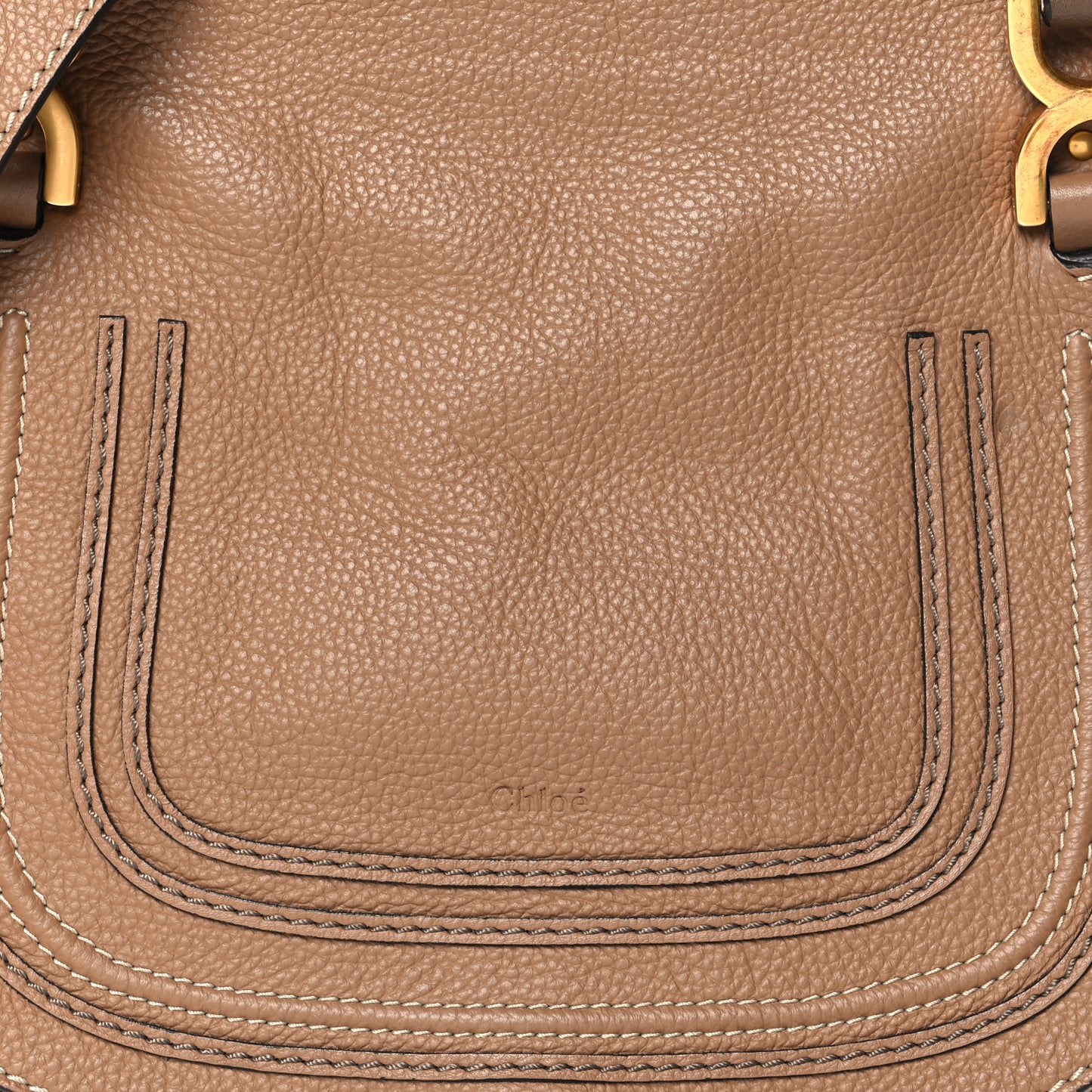 Calfskin Medium Marcie Satchel Nut