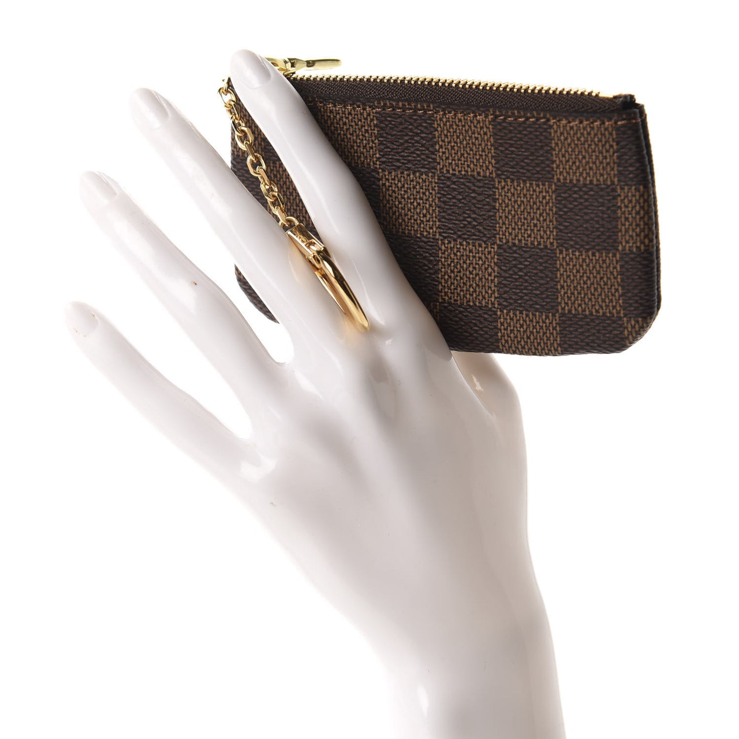 Damier Ebene Key Pouch