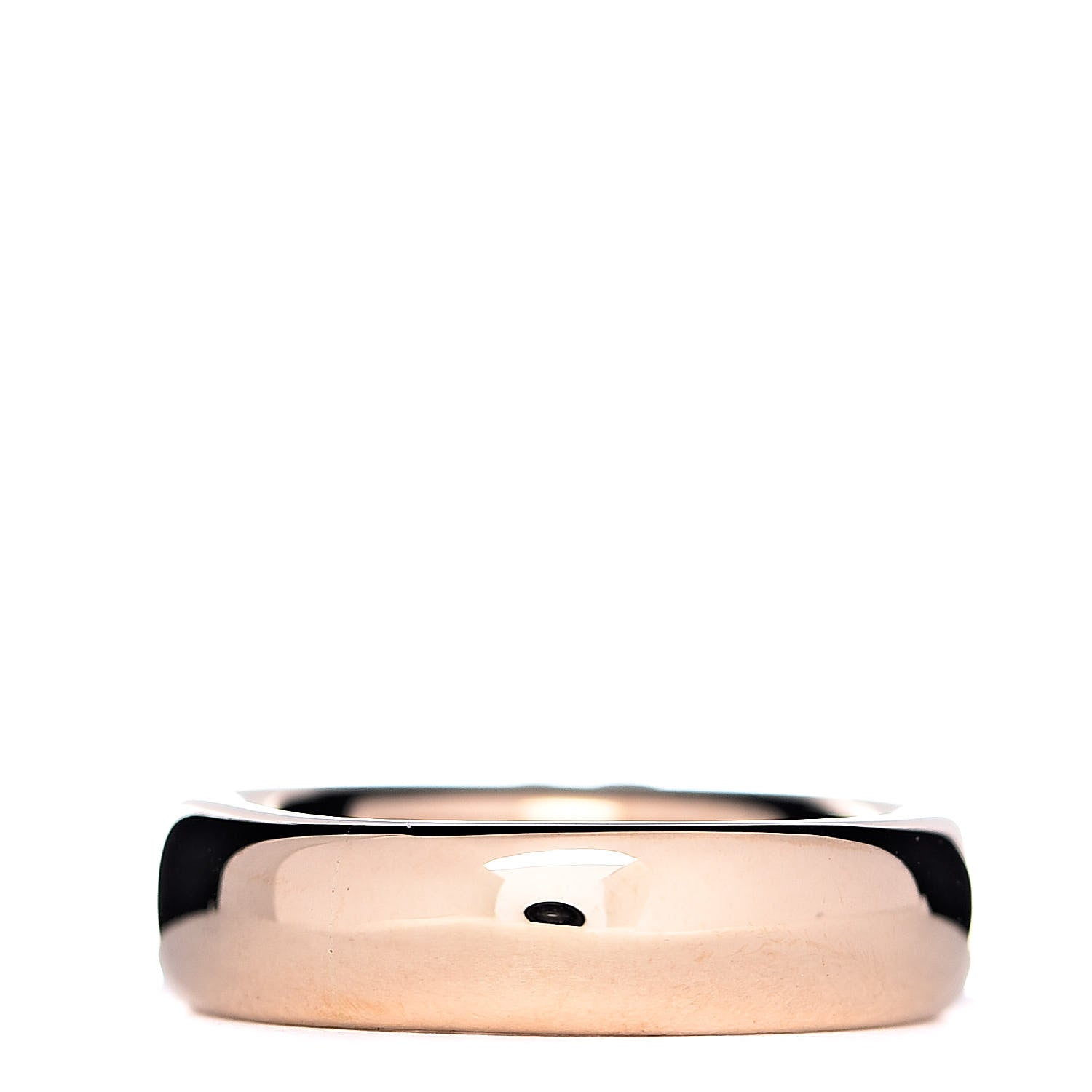 Tiffany 18K Yellow Gold Diamond Heart Band Ring 47 4.25 3 of 5