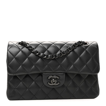 Chanel Lambskin Quilted Small Double Flap So Black 2 of 40