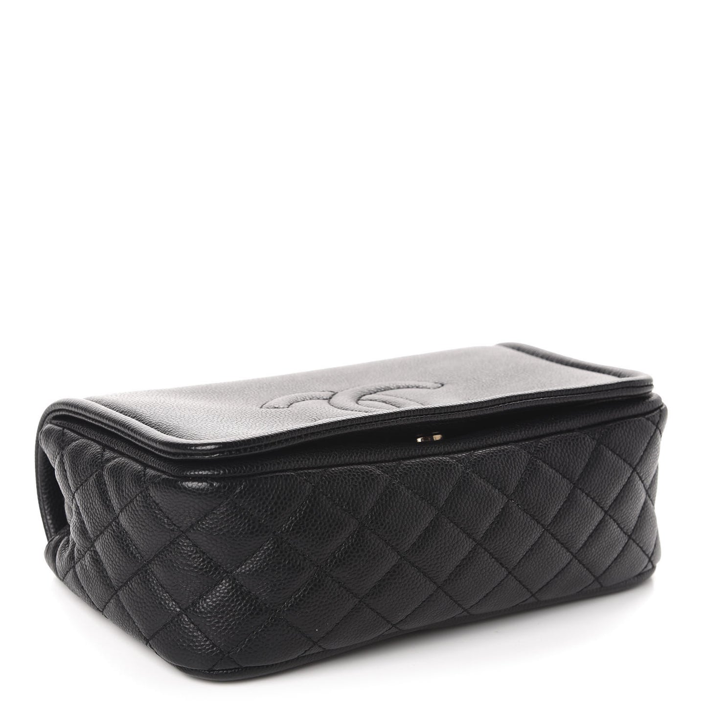 Caviar Medium Timeless CC Flap Black
