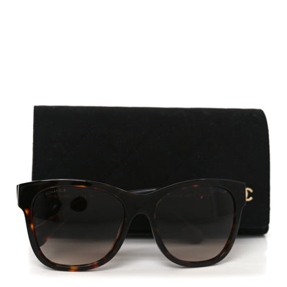 Chanel Acetate Runway Square Sunglasses 5380 Dark Tortoise 7 of 7