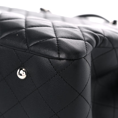 Chanel Calfskin Quilted Large Classic Shopping Tote Black 11 of 13