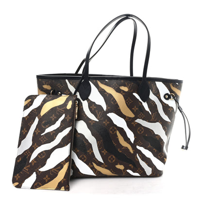 Louis Vuitton x LoL Monogram Neverfull MM Gold Silver 3 of 11