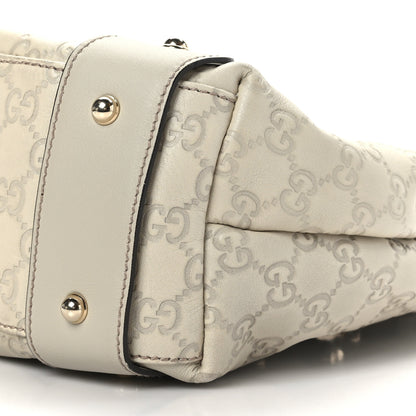 Gucci Guccissima Small Pelham Shoulder Bag Off White 9 of 9