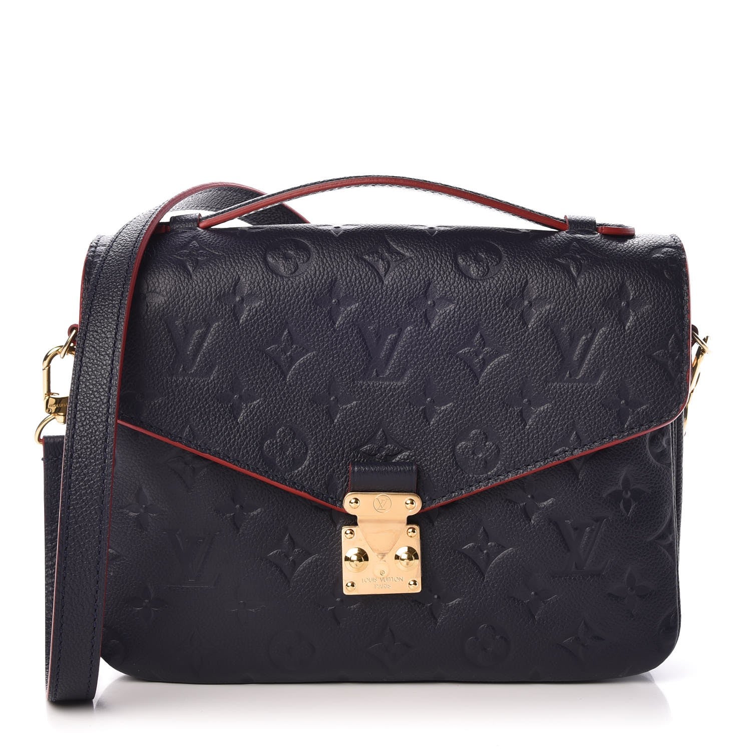 Louis Vuitton Empreinte Pochette Metis Marine Rouge 1 of 8