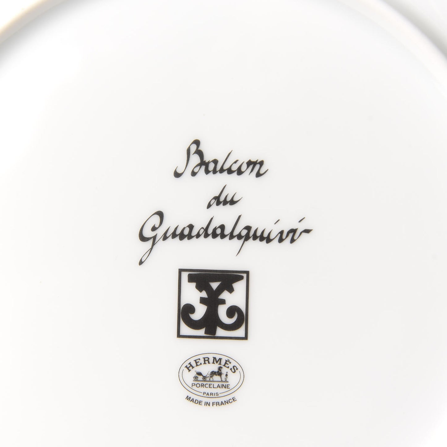 Porcelain Balcon du Guadalquivir Dinner Plate Set of 2