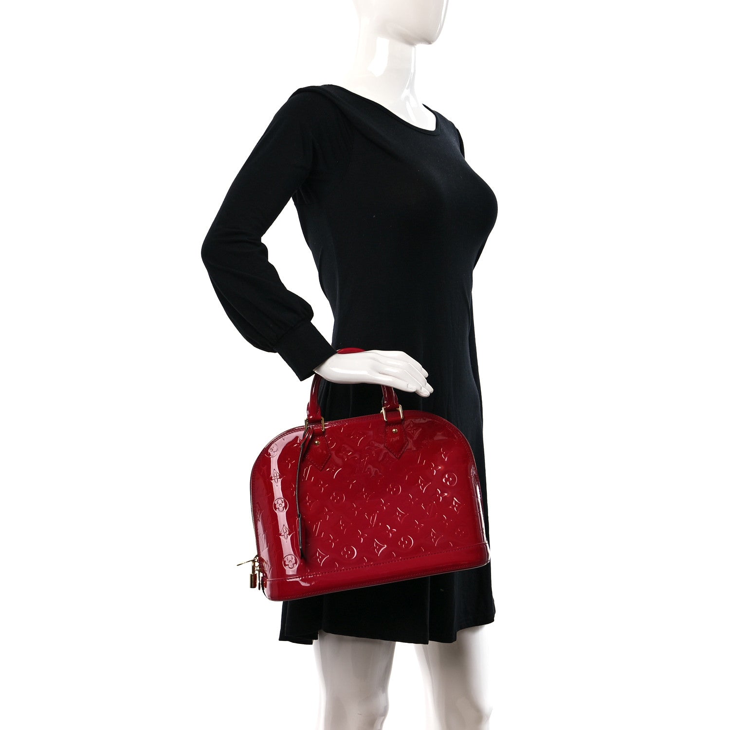 Louis Vuitton Vernis Alma PM Rose Indien 8 of 8