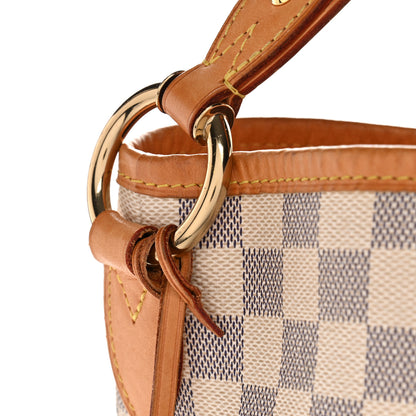 Louis Vuitton Damier Azur Delightful MM Rose Ballerine 12 of 14