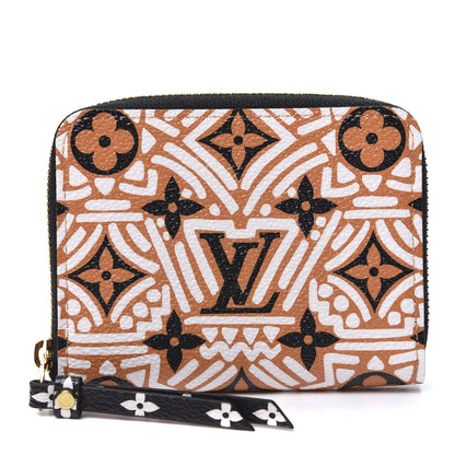 Louis Vuitton Monogram Giant Crafty Zippy Coin Purse Creme Caramel 1 of 9