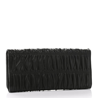 Prada Nappa Gaufre Wallet Black 2 of 7