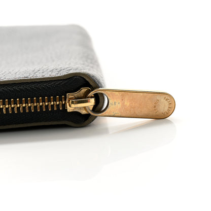 Louis Vuitton Suhali Zippy Wallet Black 9 of 10