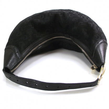 Gucci Canvas Horsebit Hobo Black 6 of 10