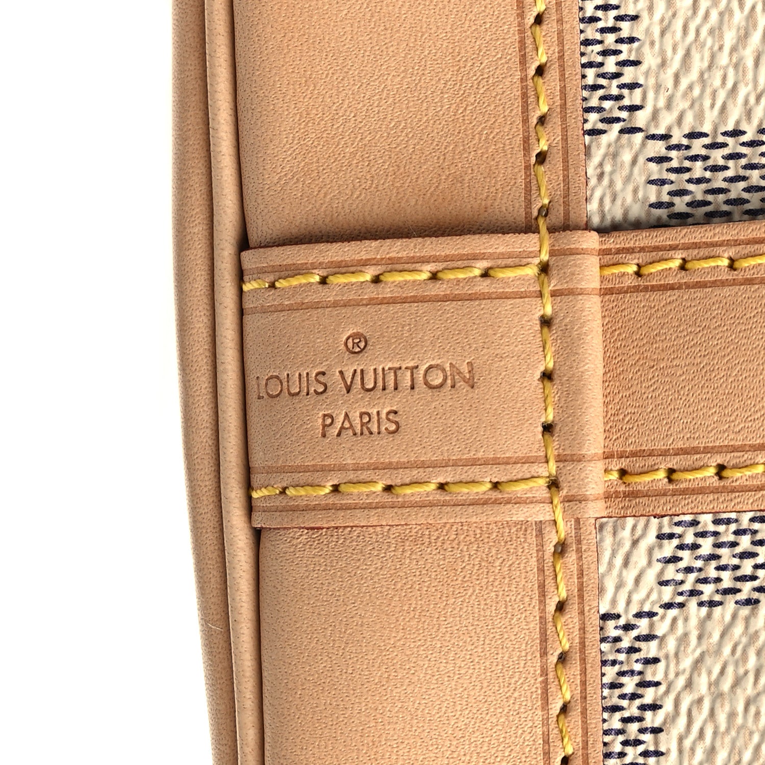 Louis Vuitton Damier Azur Noe BB 6 of 7