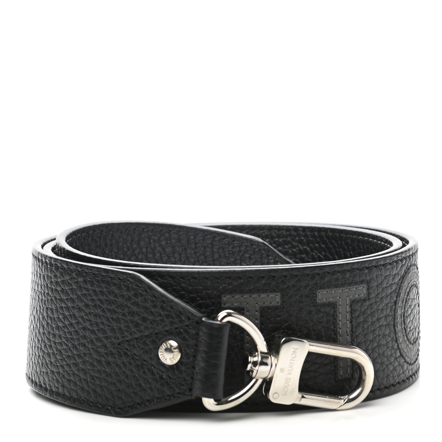 Taurillon Bandouliere Shoulder Strap Black