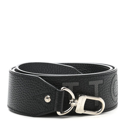 Louis Vuitton Taurillon Bandouliere Shoulder Strap Black 1 of 6