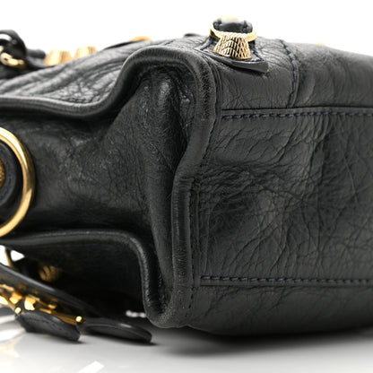 Balenciaga Agneau Giant 12 Gold Hardware Mini City Anthracite 10 of 15