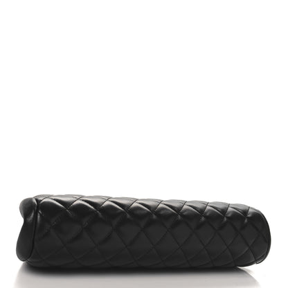 Chanel Lambskin Quilted Timeless Clutch Black 4 of 10