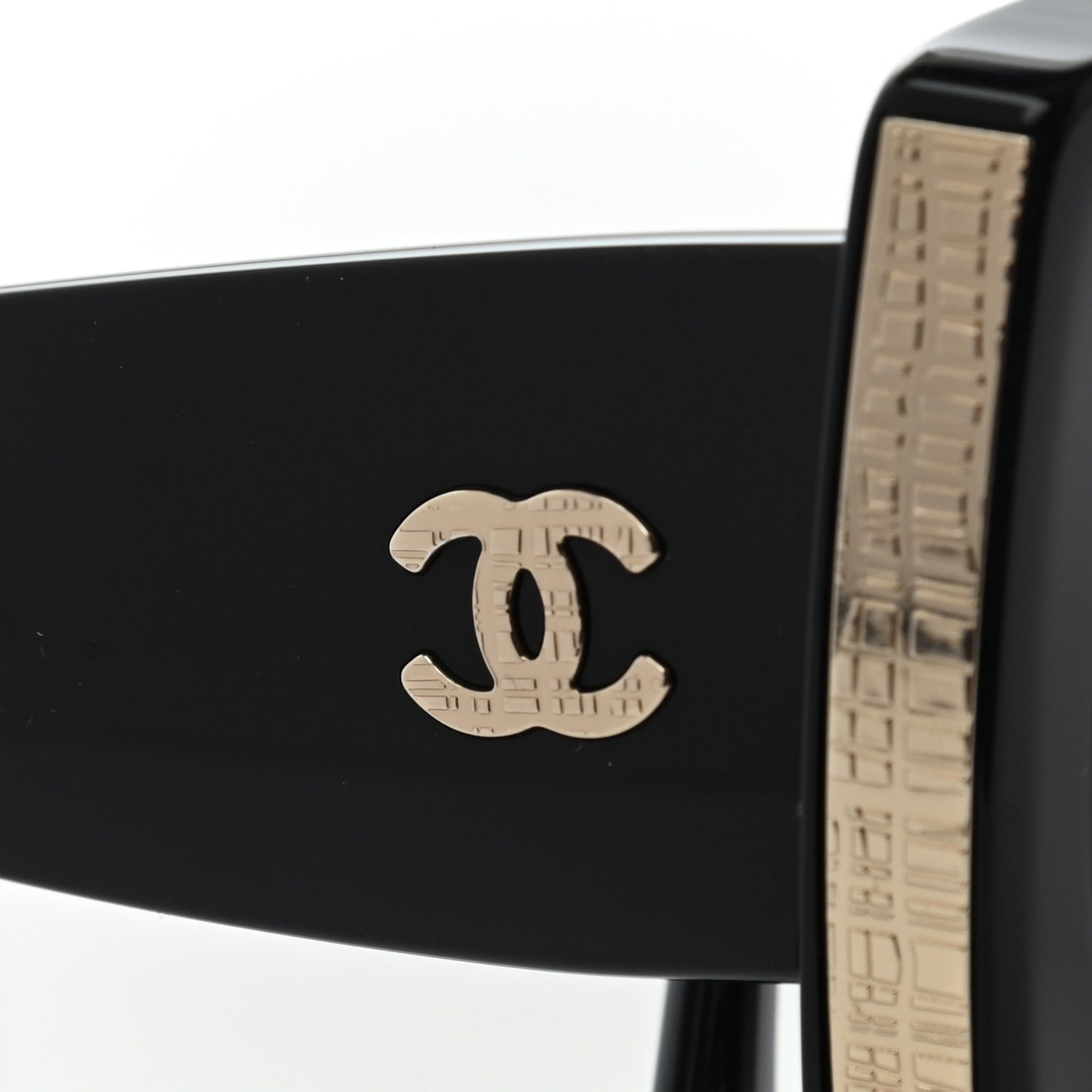 Acetate Rectangle Sunglasses 5435 Black