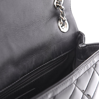 Chanel Patent Quilted Small Coco Shine Flap Black 10 of 10