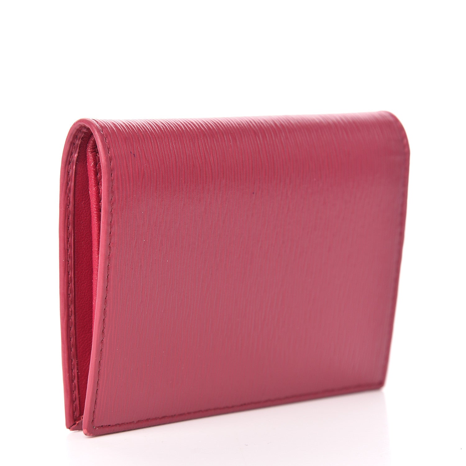 Prada Vitello Move Bi-Fold Wallet Ibisco 3 of 6