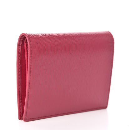 Prada Vitello Move Bi-Fold Wallet Ibisco 3 of 6