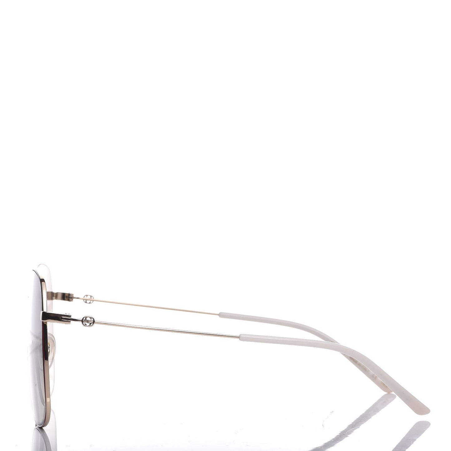 Rectangular Frame Interlocking G Sunglasses GG0394S Brown