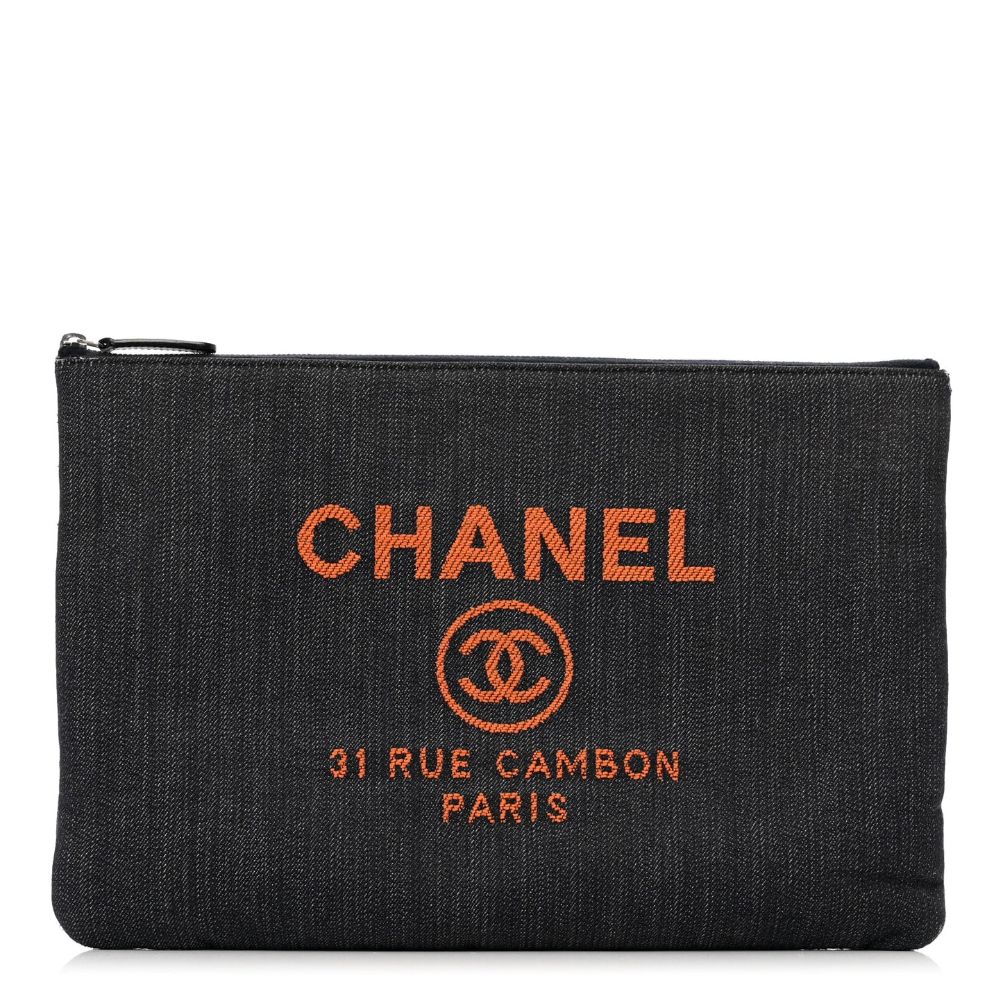 Denim Medium Deauville Cosmetic Blue Orange