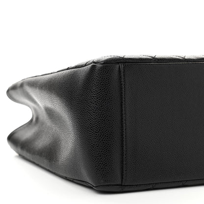 Chanel Caviar Quilted Grand Shopping Tote GST Black 9 of 10