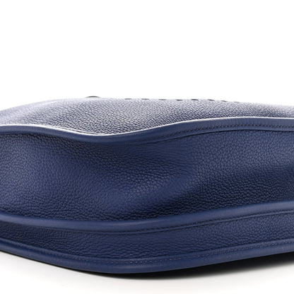 Hermes Taurillon Maurice Evelyne III PM Bleu Saphir 9 of 10