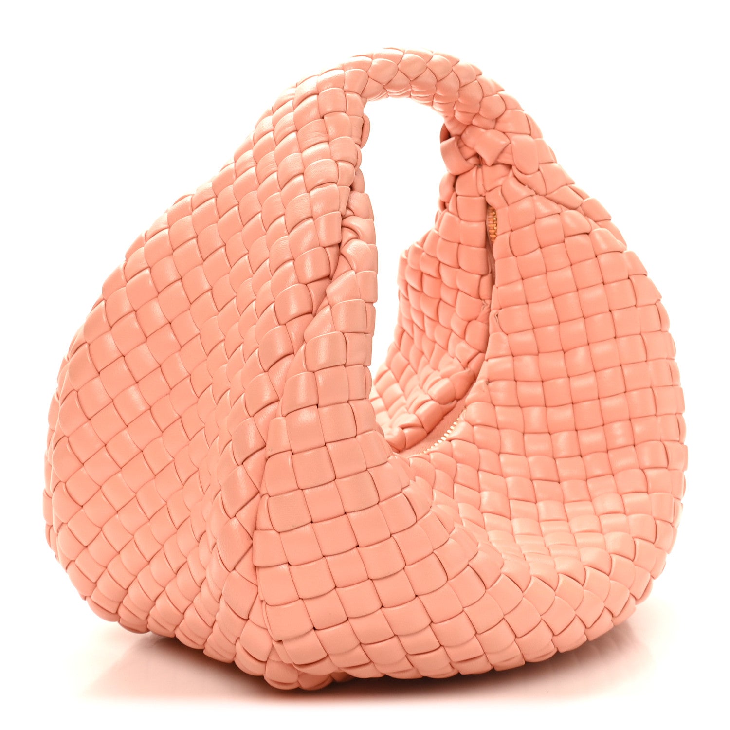 Bottega Veneta Lambskin Padded Intrecciato Mini Jodie Peachy 3 of 12