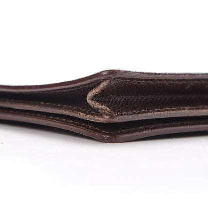 Louis Vuitton Damier Ebene Porte-Cartes Credit Yen Checkbook Wallet 11 of 13