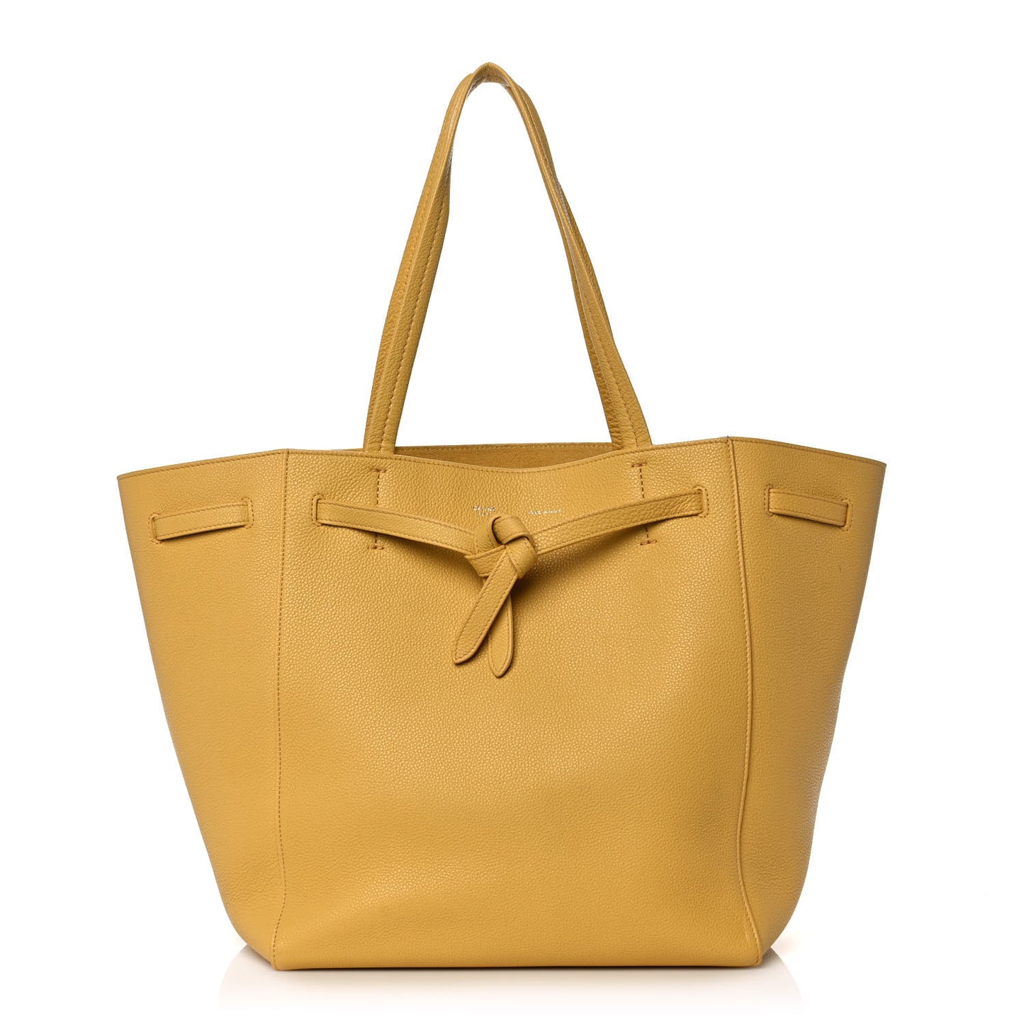 Soft Grained Calfskin Small Belt Cabas Sunflower